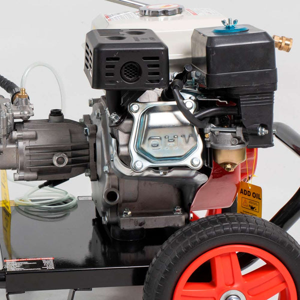 Idropulitrice scoppio motore ohv a benzina da 6 Cv lancia a spruzzo inclusa