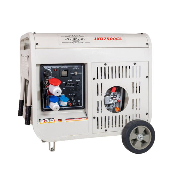 Gruppo Elettrogeno Generatore di corrente Diesel 5500W - 220V / 380V