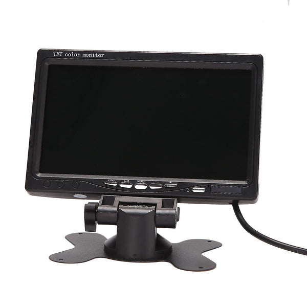 Monitor TFT LCD 7” HD – Con Telecomando e Doppio Ingresso Video RCA