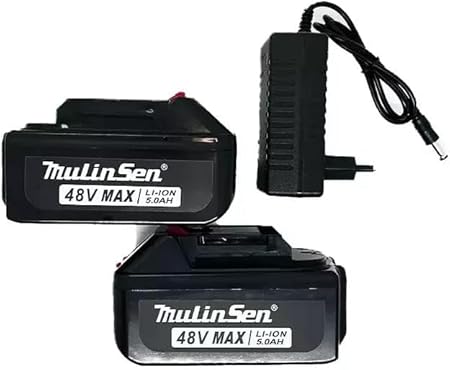 Kit 2 in 1 VBN – Idropulitrice + Soffiatore a Batteria 48V | Alta Pressione 800W | 2 Batterie 48V 14.6Ah | Multifunzione Auto & Giardino