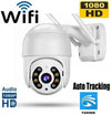 Telecamera WiFi Smart 1080P IP66 | Auto-Tracking, Visione Notturna e Audio Bidirezionale – Controllo da Smartphone