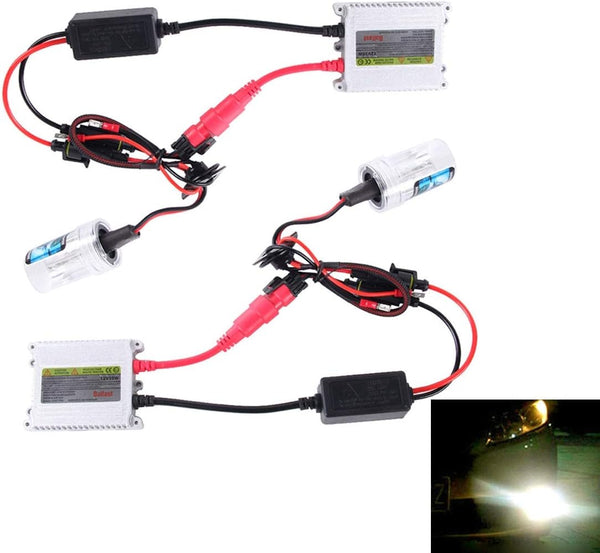 Kit Xenon HID 35W Universale | Luce Bianco Freddo 6000K – Con Ballast Slim Antisfarfallio