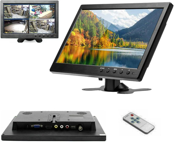 Monitor Professionale 10.1” TFT LCD HD | HDMI – VGA – AV – BNC | Display LED Multifunzione