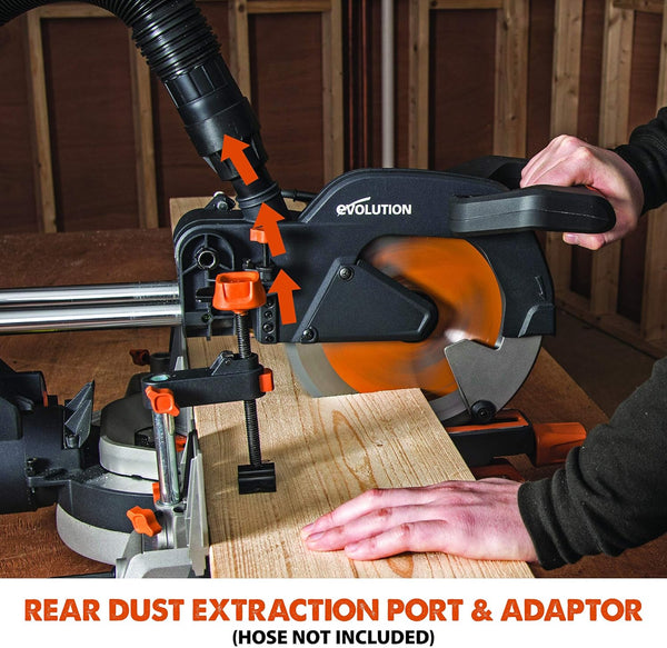 TRONCATRICE HAINA 255MM PROFESSIONALE – SEGA CIRCOLARE DA BANCO PER LEGNO, METALLO E PVC