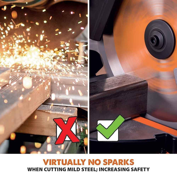 TRONCATRICE HAINA 255MM PROFESSIONALE – SEGA CIRCOLARE DA BANCO PER LEGNO, METALLO E PVC