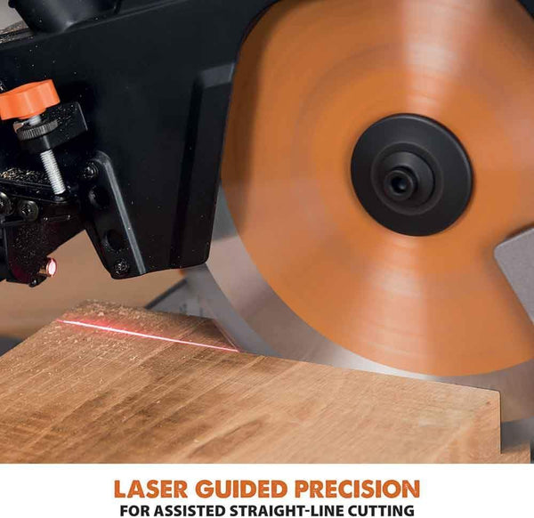 TRONCATRICE HAINA 255MM PROFESSIONALE – SEGA CIRCOLARE DA BANCO PER LEGNO, METALLO E PVC