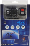 Action Cam 4K Ultra HD WiFi | Impermeabile 30 m + Telecomando Wireless + Accessori Completi