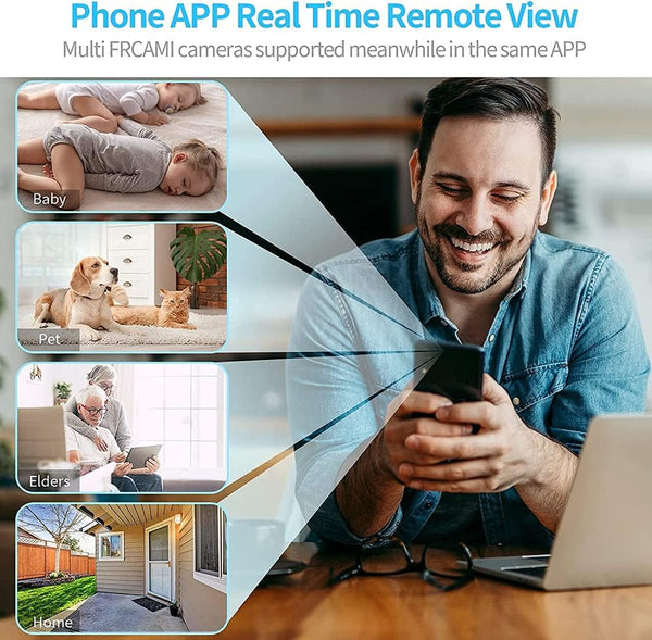 Telecamera WiFi Mini HD 1080P – Microcamera Nascosta con Visione Notturna, Rilevamento Movimento e Connessione App | Sorveglianza Wireless per Casa, Ufficio e Auto