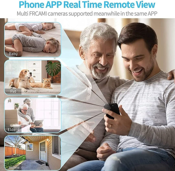 Mini Telecamera WiFi A9 | Microcamera HD con Visione Notturna e Rilevamento del Movimento