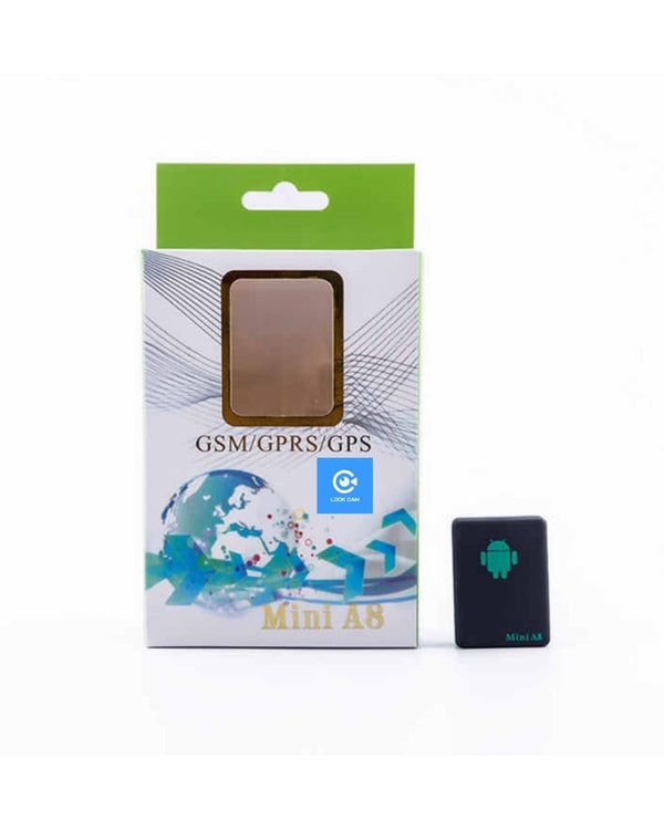 Localizzatore GPS GSM Mini A8 | Micro Spia Audio con SIM – Rilevamento Vocale e Posizione in Tempo Reale