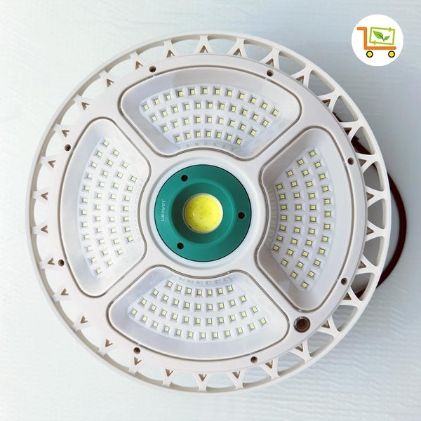 Lampada Solare LED 200W Leovin con Pannello Solare e Telecomando – 156 LED, 1200 Lumen, IP66, 4 Modalità di Luce