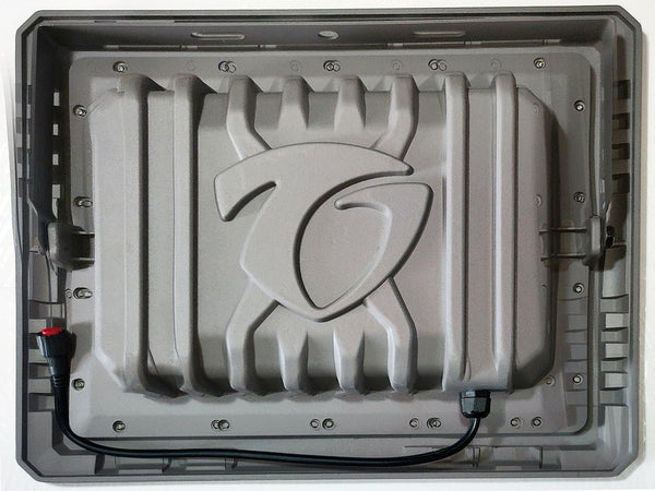 JORTAN Faro Solare 1000W | Pannello Fotovoltaico con Telecomando e Alta Luminosità IP66