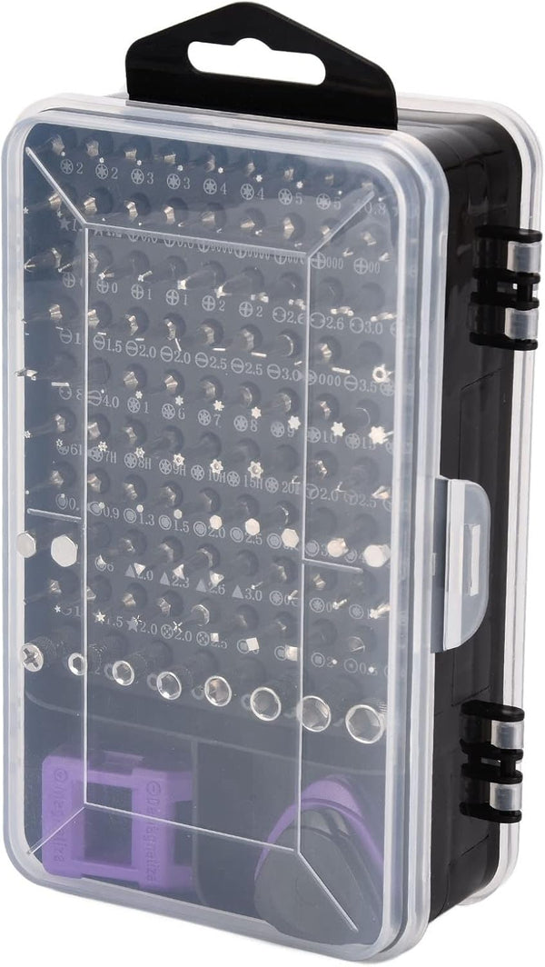 Kit Cacciaviti di Precisione 115 in 1 | Set Professionale Magnetico per Elettronica, Smartphone, PC e Occhiali