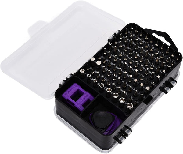 Kit Cacciaviti di Precisione 115 in 1 | Set Professionale Magnetico per Elettronica, Smartphone, PC e Occhiali
