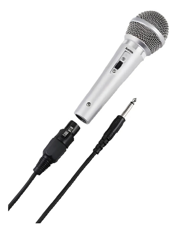 Microfono Professionale QIN DA DM-701 | Alta FedeltĂ , Cavo da 2,5 m, Ideale per Karaoke, Eventi e DJ Set