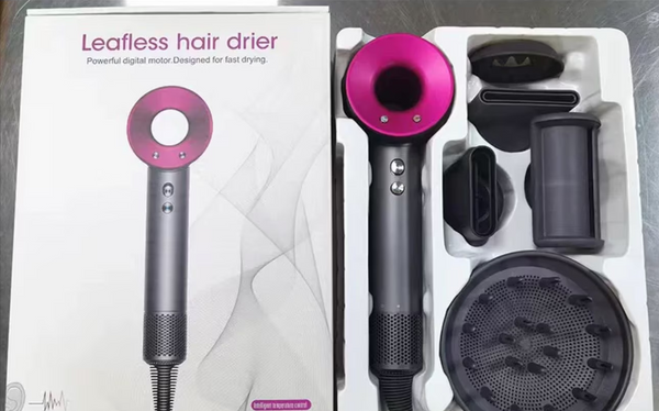 Asciugacapelli Digitale Leafless Hair Drier | Tipo Dyson, Motore Potente, Controllo Intelligente, Silenzioso