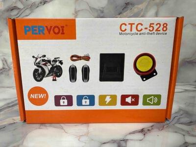 Antifurto Moto Universale CTC-528 | Allarme 125dB con Telecomandi e Funzione Avviamento Remoto