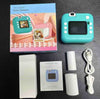 Mini Fotocamera Digitale per Bambini con Stampa Istantanea | Display LCD, Ricaricabile, Carta Termica Inclusa