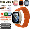 Smartwatch Ultra 9 (7+1 Edition) | Display 2.03” HD, Chiamate Bluetooth, 7 Cinturini Inclusi, Ricarica Wireless