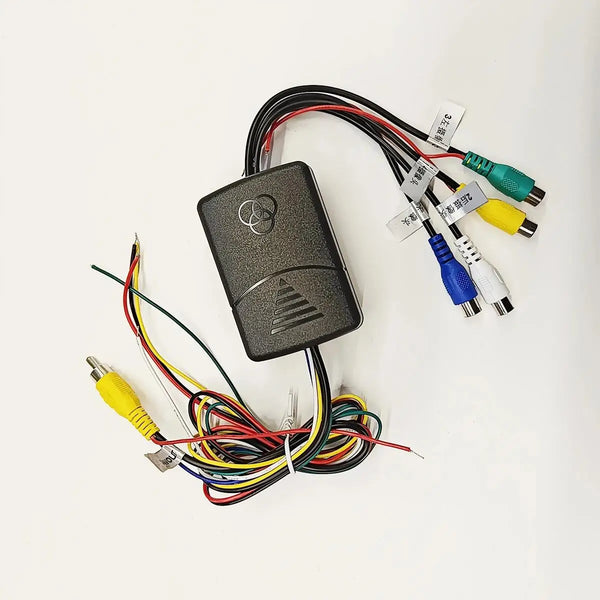 Modulo di Controllo Video Auto 2–4 Telecamere | Sistema di Commutazione Automatica per Retromarcia, Segnalatori e Vista Frontale