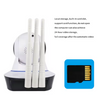Telecamera WiFi 1080P JORTAN | Visione Notturna, Audio Bidirezionale e Rotazione Panoramica 355° – 3 Antenne WiFi