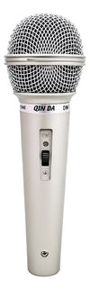 Microfono Professionale QIN DA DM-701 | Alta FedeltĂ , Cavo da 2,5 m, Ideale per Karaoke, Eventi e DJ Set