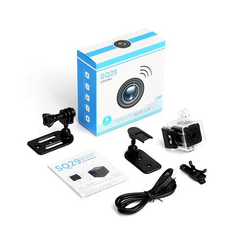 Mini Telecamera WiFi SQ29 | Microcamera HD Waterproof con Visione Notturna e Connessione Wireless