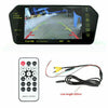 Specchietto Retrovisore con Schermo LCD 7” Full HD | Monitor Retrocamera Auto – Bluetooth, USB, SD, Telecomando