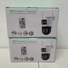 Telecamera WiFi Smart Dual Lens | Full HD 1080P con Visione Notturna a Colori e Rilevamento del Movimento