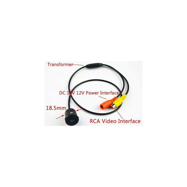 Telecamera Posteriore per Auto Dealix | Retrocamera Universale RCA 12V – Visione Notturna e Grandangolo HD