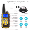 Collare Addestramento Cani Impermeabile IP67 | Ricaricabile con Telecomando LCD fino a 800 m | 3 Modalità: Suono, Vibrazione, Luce