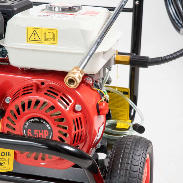 Idropulitrice scoppio motore ohv a benzina da 6 Cv lancia a spruzzo inclusa