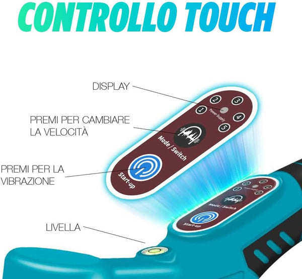 Ventosa Vibrante a Batteria per Pavimenti Piastrellatrice Livellatrice