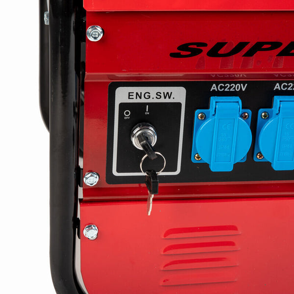 Gruppo elettrogeno Generatore di corrente 2000W - 220V / 380V avviamento manuale