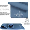 Tappetino Yoga in TPE Ecologico Doppio strato Antiscivolo 180x61 cm con Custodia