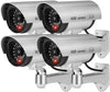 2 Telecamere Finte DUMMY IR CAMERA | LED Lampeggiante | Uso Interno ed Esterno