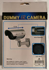 2 Telecamere Finte DUMMY IR CAMERA | LED Lampeggiante | Uso Interno ed Esterno