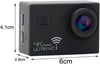 Action Cam 4K Ultra HD WiFi | Impermeabile 30 m + Telecomando Wireless + Accessori Completi