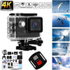 Action Cam 4K Ultra HD WiFi | Impermeabile 30 m + Telecomando Wireless + Accessori Completi