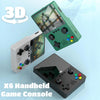 Console Portatile Retro X6 | 3.5” HD, 2000 Giochi Integrati, Batteria 2000 mAh, TV Out, 2 Giocatori