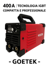 Saldatrice Inverter Portatile GOETEK MMA-500 | 400A Professionale | Tecnologia IGBT Digitale | Maschera e Cavi Inclusi | Compatta e Potente per Saldatura a Elettrodo