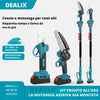 Kit forbici + motosega + asta telescopica 3m - Dealix