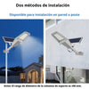 Lampione Stradale Solare Professionale JORTAN – 400 W / 1200 W | IP67 | Sensore Crepuscolare e Pannello Solare Integrato