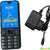Cellulare M200 | Dual SIM, Batteria 3600 mAh, Torcia LED, Radio FM, Schermo 2.4”